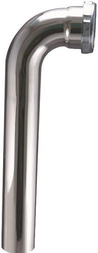 PLUMB PAK PP2519CPfaucet-Trim-Kits Waste Arm, 1-1/2 in Diameter x 11-1/2 in Length, Slip Joint, 22 GA, Brass, Chrome Plated