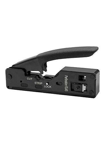 Greatstar Multifunction Cable Climps Wire Cutter Cable Clipper Metal Handle Snipping Pliers Stripping Cutting Wire Finger Saver Tool Precision Cutting Kit 8P6P Cable Pliers