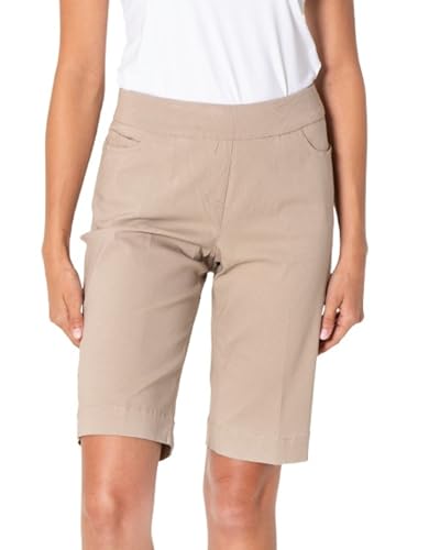 SLIM-SATION Women's Golf Wide Band Pull On Short with Real