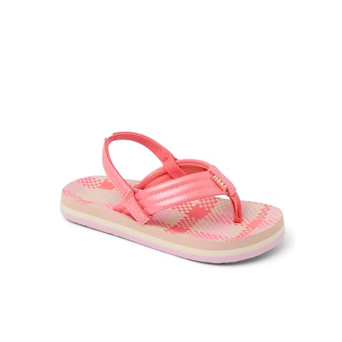Image of REEF Girls Toddler /Little Kid Ahi Beach Flip Flop, Soft Cushion Footbed, Water Friendly