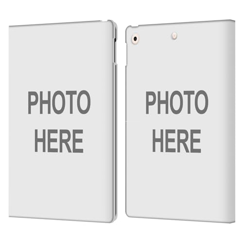 Étui portefeuille en cuir personnalisé avec photo pour iPad 10.2