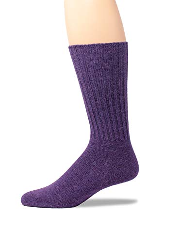 Image of WARRIOR ALPACA SOCKS - Ribbed Casual Everyday Alpaca Wool Crew Socks For Men And Women