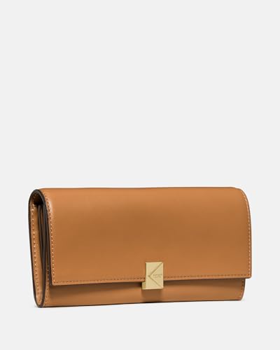 Image of kate spade new york Deco Smooth Leather Large Flap Wallet