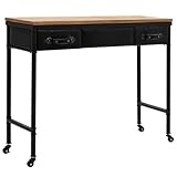 Conçue avec 4 roulettes flexibles, la table d'appoint peut être facilement déplacée dans votre maison.