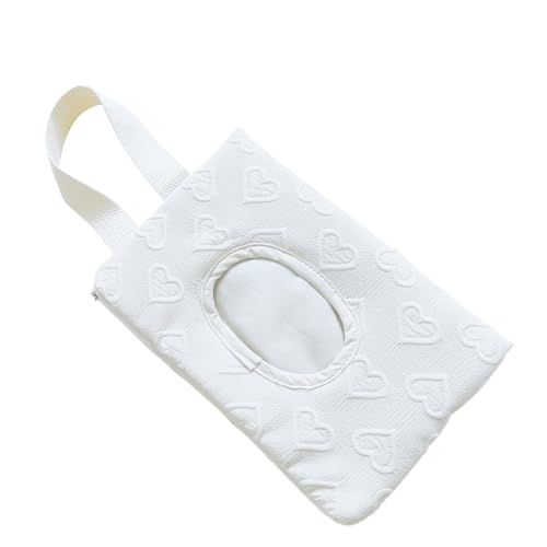 Image of Wet Wipes Holder, Travel Wet Wipe Dispenser Bag, 5.91x9.06in Refillable & Cute Napkin Storage Container, Decorative and Portable for Car, Camping, Picnic, Home, Outdoor Use
