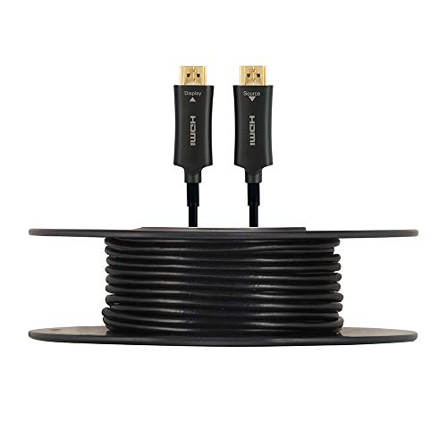 Philips Fiber Optic HDMI Cable, 50 Ft HDMI Certified, In-Wall Rated, 4K 60Hz HDMI, Premium, Ethernet 18 Gbps, Ultra HD, HDR Capable, Smart TV, Roku, Fire Stick, Streaming Devices, Blu Ray, SWV7120A/27 Philips Fiber Optic HDMI Cable, 50 Ft HDMI Certified, In-Wall Rated, 4K 60Hz HDMI, Premium, Ethernet 18 Gbps, Ultra HD, HDR Capable, Smart TV, Roku, Fire Stick, Streaming Devices, Blu Ray, SWV7120A/27