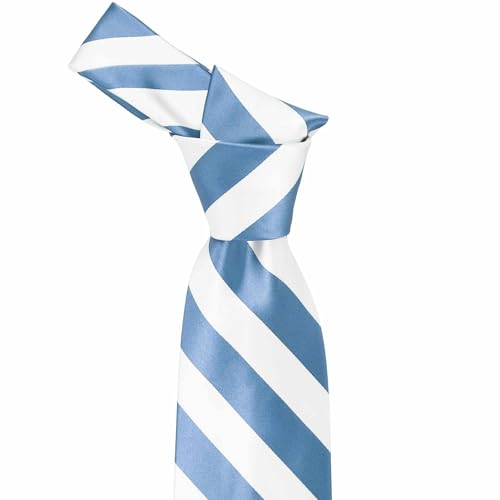 Image of tiemart Men's Striped Tie Standard Length