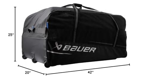 Bauer Premium Wheel Goalie Bag '24