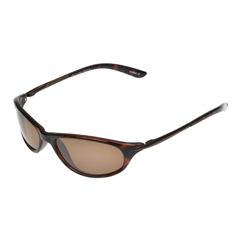 Foster Grant Men's All Terrain Graham Oval Sunglasses, Tortoise, 72mm