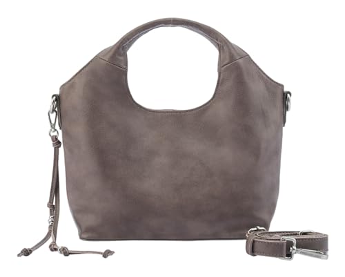 Sac à main FREDsBRUDER en cuir premium Muddy Khaki Brown élégant