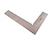 Taytools 7464220 Machinist Engineer Solid Stainless Steel Square 6 1/4” x 4” x .220” Thick DIN 875/0 (Square w/in - 0.0003”)