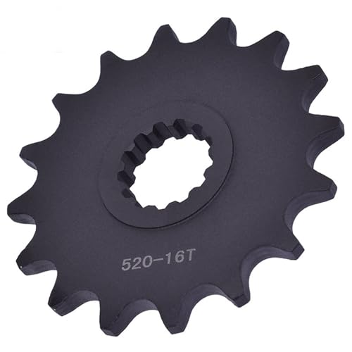 Pignon avant 520 16T pour moto Kawasaki Ninja ZX6R et ZX600 de 2007 à 2018