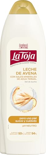 La Toja Gel de Ducha Leche de Avena, Aporta a Tu Piel el Cuidado y la Suavidad Que Necesita, Piel Nutrida y Protegida, 600 ml