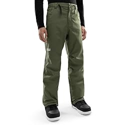 SIROKO - Pantalones de Snowboard Hardshell P2 Taig...: Impermeabilidad: hasta 10 000 mm en columna de agua Transpirabilidad: índice de transpirabilidad de 10 000 g/m²/día Costuras selladas para una mayor protección contra la nieve y el viento Polainas interiores impermeables y cremallera en el tobillo pa...