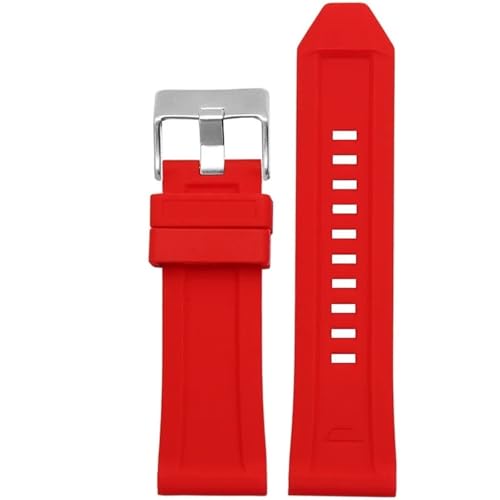 Bracelet silicone Diesel DZ4427 haute résistance pour montre homme