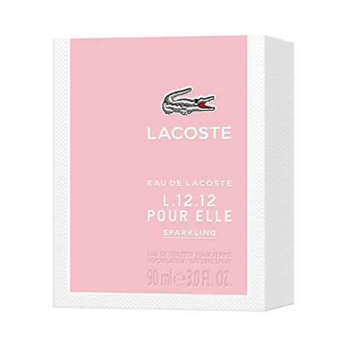 Lacoste Lacoste l.12.12 pour elle sparkling eau de toilette blumig-fruchtiger duft mit patschuli und jasmin für verspielte frauen 90ml Lacoste Lacoste l.12.12 pour elle sparkling eau de toilette blumig-fruchtiger duft mit patschuli und jasmin für verspielte frauen 90ml