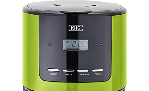 KHG Kaffeemaschine KA-184 (L) in Grün, 12 Tassen, 1,5L, 900W, Abschaltautomatik, Permanentfilter, Glaskanne und… – Bild 3