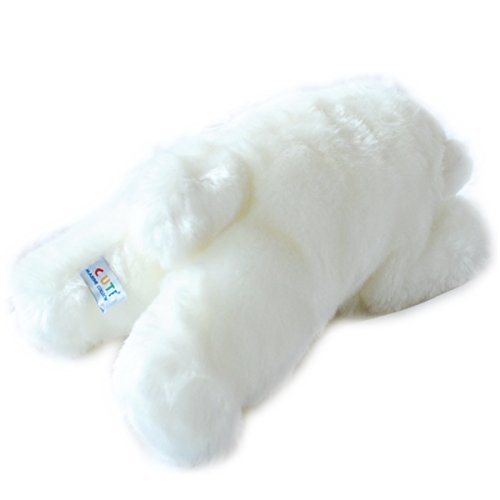Amazon.co.jp: キュート販売 シロクマM M0066 H15×W17×D35cm