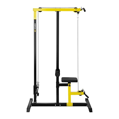Gymrex GR-LP11 Latzugturm 100 kg Latmaschine Seilzug Kraftstation – Bild 3