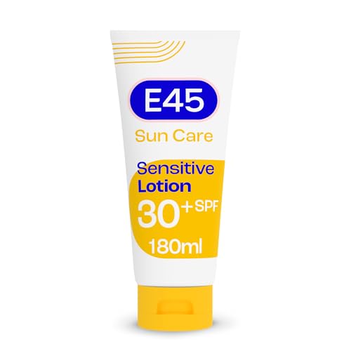 E45 E45 Sun Lotion For Sensitive Skin. Hydrating Body Cream With High Uva And Uvb Protection Spf 30. Vitamin E 180ml – Image 2