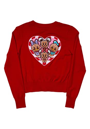 Women's Stitch Shoppe Disney Holiday Gingerbread Character Sweater4