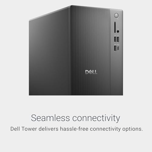 Image of Customized Dell ECT1250 Business Tower Desktop Computer, New OptiPlex Version-Intel Core i9-12900K, 16GB DDR5 512GB SSD, Up to 64GB RAM 4TB SSD, Dual 4K Monitor Support, Wired KB&Mouse, Win11Pro