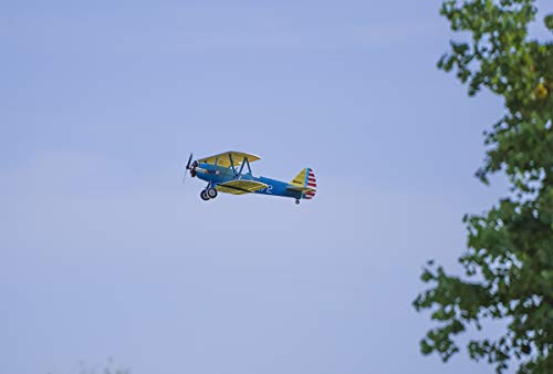 Avion RC Stearman PT-17 Kaydet E2505-152E micro 450 mm 4 CH pour modélisme aéronautique