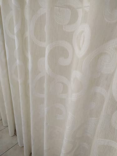 Tenda a Metraggio Metro in Bouclè di Lino Tulle