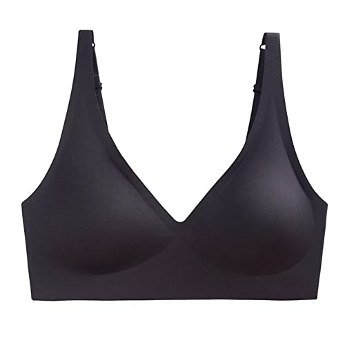 Genérico Amaframe Sujetador Sin Aros Original, Sostén Ajustable Transpirable Mujer, Sin Costuras ni Varillas para Yoga Oficina amaframe sujetador sin aros