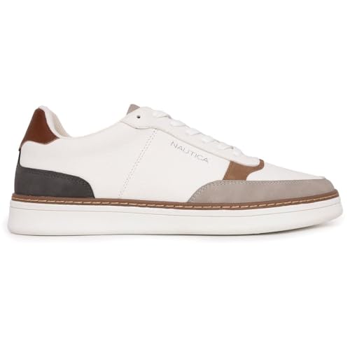 Nautica Men's Classic Lace-Up Low Top Fashion Sneaker Loafer - Stylish and Comfortable Casual Shoe - Image 3