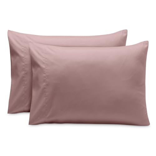 Image of Bare Home Pillowcases Envelope (Toddler Set of 2, Mauve)