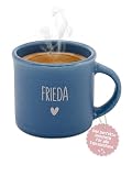 wunderwunsch Personalisierte Espressotasse, Keramik Tasse mit Gravur, Name