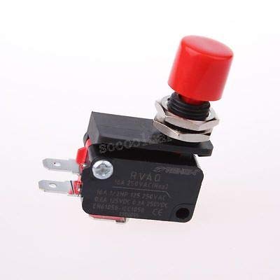 Commutateur SPDT bouton poussoir rouge momentané pour remplacer un micro-interrupteur cassé