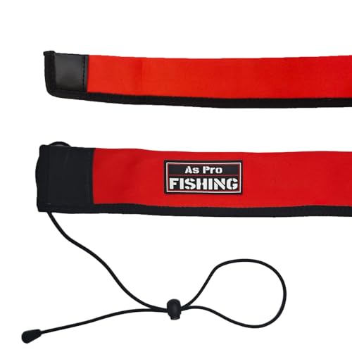 Neoprene Fishing Rod Sleeve | Anti-Tangle Rod Sleeves Fishing Protector | Adjustable Rod Socks for Fishing Poles | Rod Storage Socks - Lightweight Transport Design