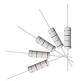 uxcell 30Pcs 240 Ohm Resistor, 5W 5% Tolerance Metal Oxide Film Resistors, Axial Lead, Flame Proof for DIY Electronic Projects and Experiments