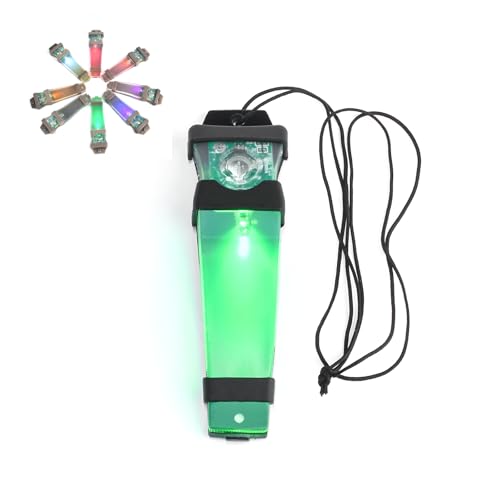 Lampe tactique pour casque avec signal lumineux stroboscopique de chasse et pêche
