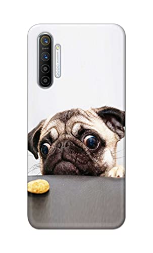 Image of PRINTFIDAA� Printed Hard Back Cover Case for Realme XT | Realme X2 | Oppo K5 Back Cover (Pug Dog) -2808