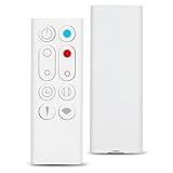 扇風機 交換用リモコン ダイソン for AM09 暖房・冷房ファン 加湿器 空気清浄機ファン用 リモコン 設定不要 扇風機 リモコンのみ dyson ホットアンドクール ホット&クール 互換品(AM09 ホワイト)