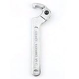 C Wrench BE-TOOL 51-121 mm Llave de gancho ajustable cuadrada para reparación de motocicletas de bicicleta (paquete de 1)