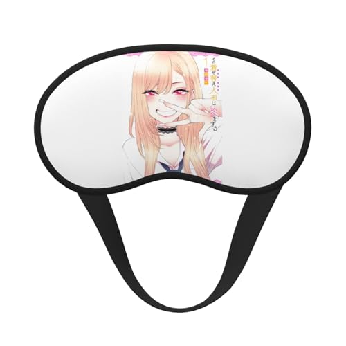 その着せ替え人形は恋をする アイマスク 睡眠用 安眠グッズ 目隠し 快眠グッズ スリープマスク 収縮バンド型 軽量 通気性 柔らかい 遮光 圧迫感なし 肌にやさし 仮眠 旅行 出張 昼寝に最適 四季 男女兼用 1枚