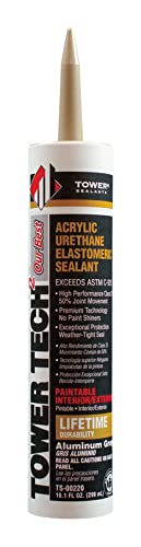 Sellador de ventanas y puertas Tower Tech 2 10.1 oz miniatura 1