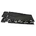 Vaveren Replacement Jumping Mat with Metal Eyelets Equipment Premium Fits Rectangle Trampoline Frame Family Parts Trampoline Jump Mat, 262x161cm