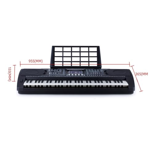 Clavier Électronique À Touches De Piano À 61 Touches, Affichage Numérique LED - Les Beatles, Paul McCartney, John Lennon, RIngo Starr, George Harrison Clavier Électronique À Touches De Piano À 61 Touches, Affichage Numérique LED – Image 5