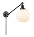Innovations 237-BB-G201-8 1 Light Swing Arm, Brushed Brass