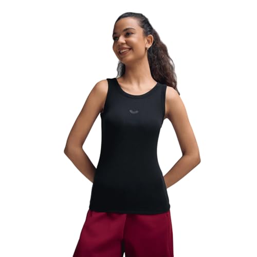 Image of Women's Ultra-Lightweight Ribbed Tank Top | Micromodal & Micropolyester Blend, Sleeveless Crew Neck, Regular Fit for Training, Travel & All-Day Casual Wear (XW2004)
