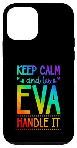 Keep Calm And Let Eva Handle It Chill �t�@�[�X�g�l�[�� �X�}�z�P�[�X iPhone 12 mini �p
