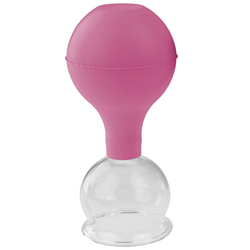 Pulox Cupglas van echt glas diverse maten en kleuren (52mm, roze)