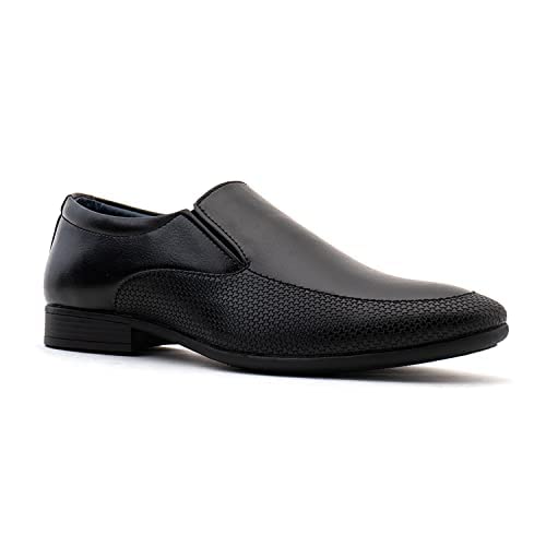 Image of Khadim's Men Black Slip-On Formal Shoe