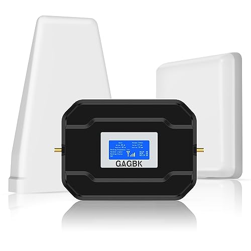 2025 Lasted Cell Phone Signal Booster on Band 2/4/5/12/13/17/25/66 for 5G Cell Phone Booster Cell Signal Booster Cellphone Signal Booster Cellular Extender Up to 5500sqft for All U.S.Carriers