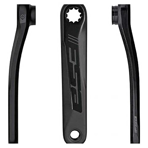 FSA, Pedivelle CK-745/IS/GEN4, 175 mm Unisex Adulto, Nero sabbiato anodizzato, Doppia tonalità (2-Tone)